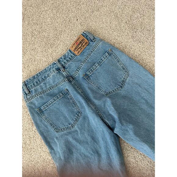 Unionbay 3 straight leg blue jeans straight mom denim light juniors women pants - Picture 3 of 8